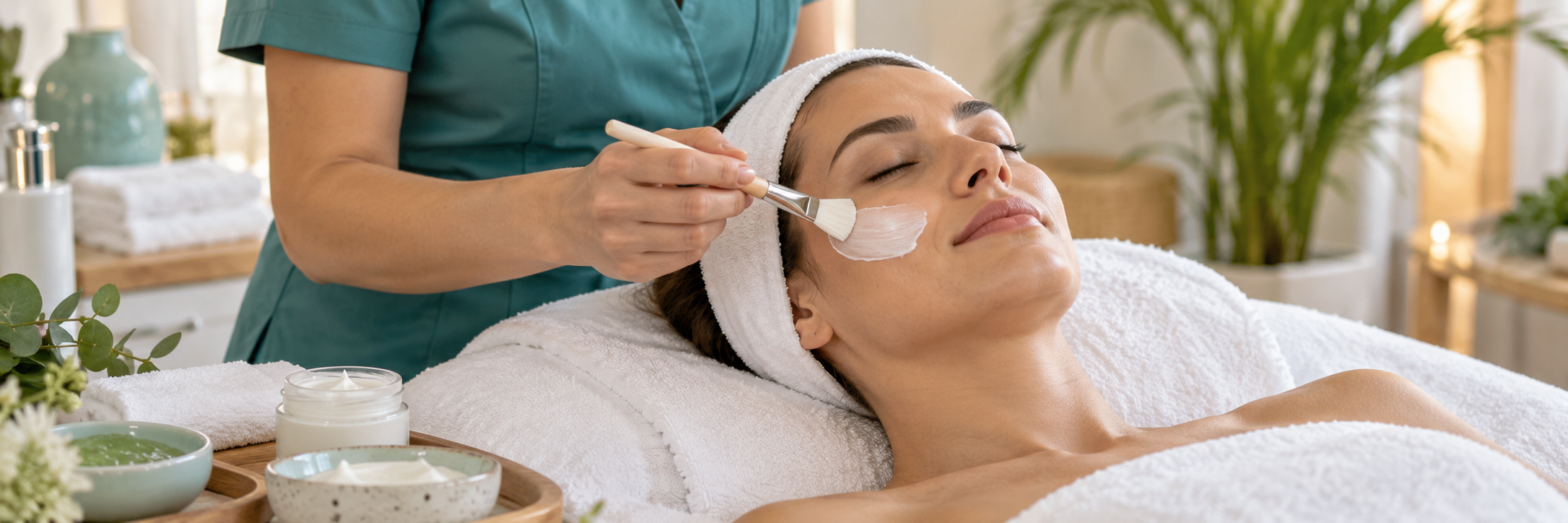 Tratamiento facial en Irkusne Belleza
